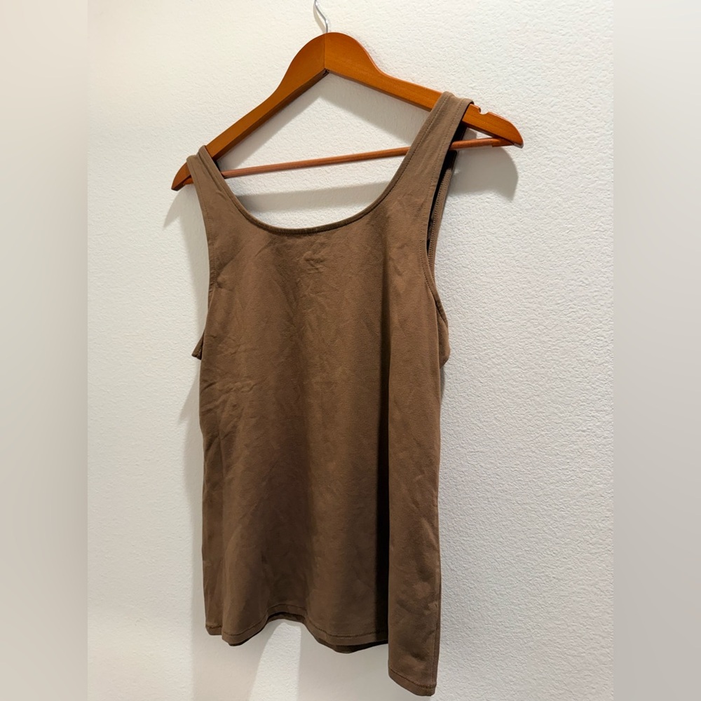 J. Jill Chocolate Brown Tank Top - Picture 4 of 4